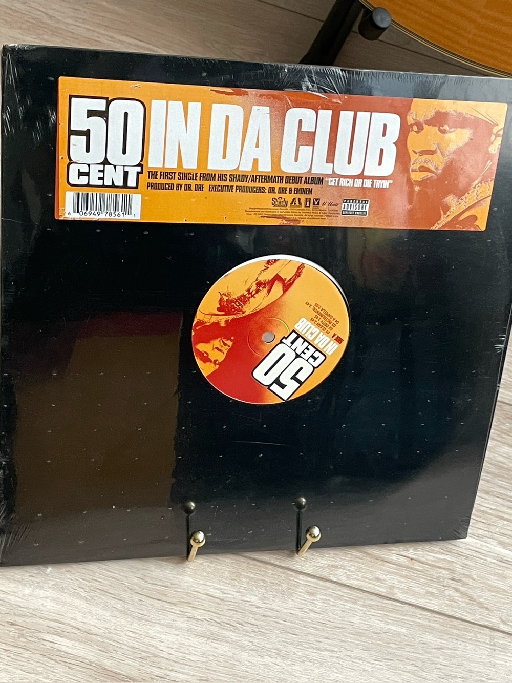 2003 50cent In Da Club/ Backdown, Sealed 12” Vinyl Shady / Aftermath